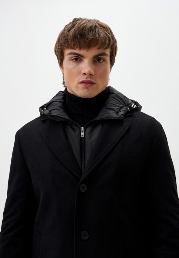 Пальто однобортное Mango Man