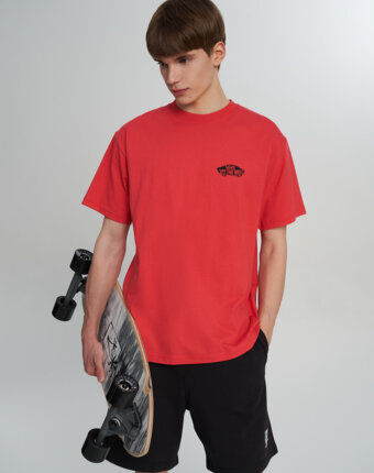 Футболка мужская Vans Double Standard SS, Красный женщинам