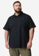 Рубашка с коротким рукавом мужская Columbia Silver Ridge Utility II SS, Plus Size, Черный1  - превью