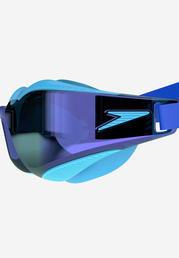 Очки для плавания детские Speedo Fastskin Hyper Elite Mirror, Синий