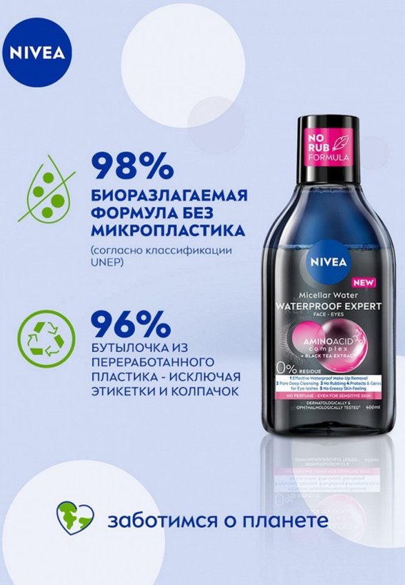 Мицеллярная вода Nivea