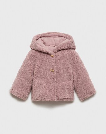 Куртка меховая Mango Kids детям