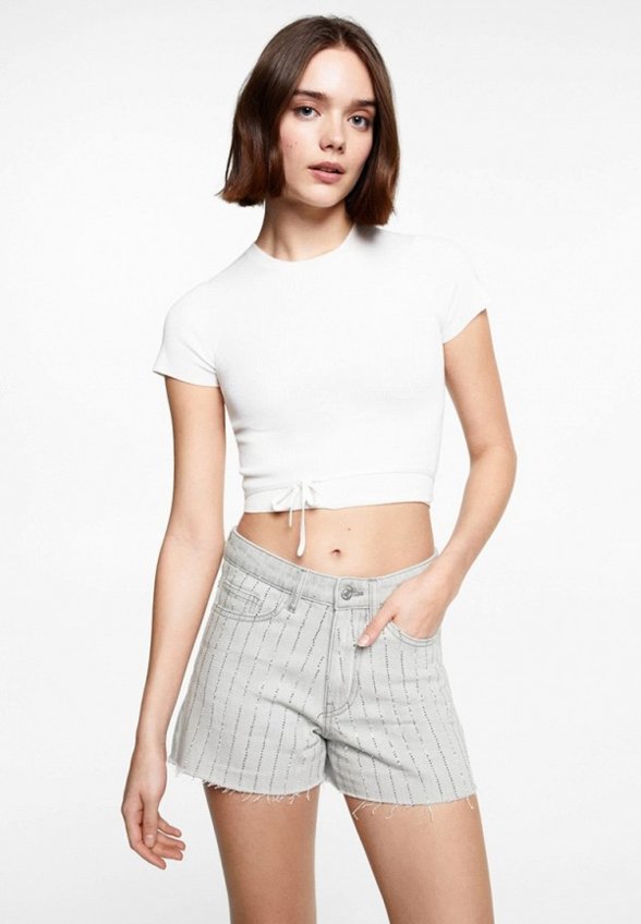 Шорты джинсовые Mango Teen