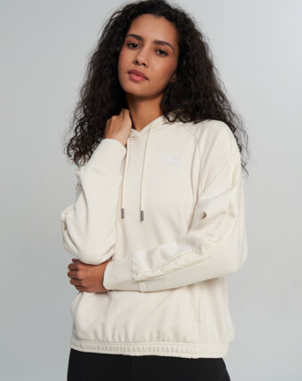 Худи женское оверсайз PUMA, Бежевый женщинам