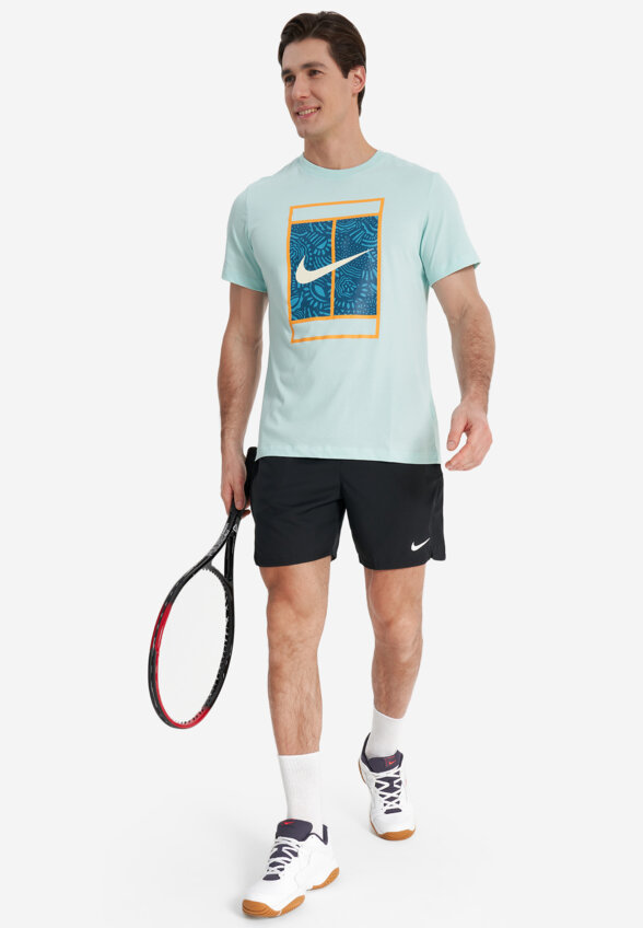 Футболка мужская Nike Court, Зеленый