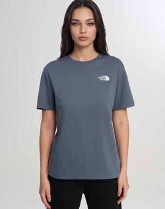 Футболка женская The North Face Evolution Box Nse Relaxed, Серый женщинам