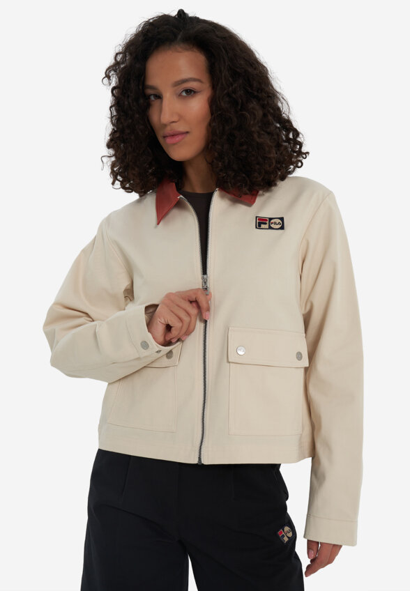 Легкая куртка женская FILA, Бежевый