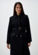 Пальто двубортное Laroom2  - превью