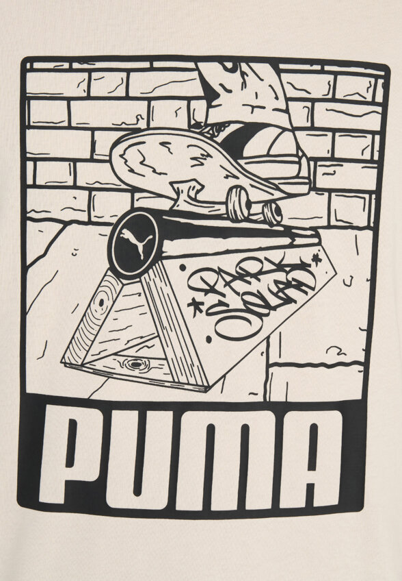Футболка для мальчиков PUMA ESS+ Mid 90s Graphic, Бежевый