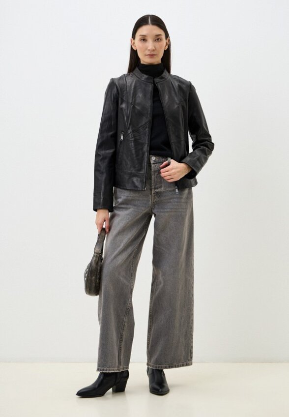 Куртка кожаная Снежная Королева