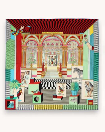 Hermes Silk Scarf женщинам