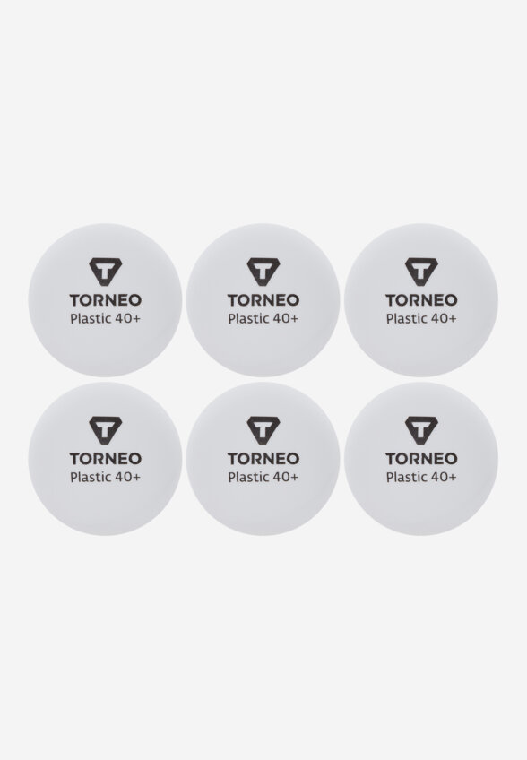 Мячи для настольного тенниса Torneo, 6 шт., Белый