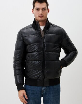 Куртка кожаная Urban Fashion for Men мужчинам