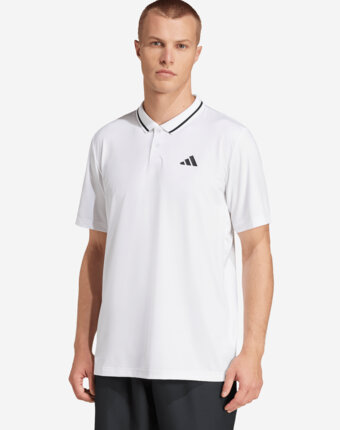 Поло мужское adidas Club, Белый женщинам
