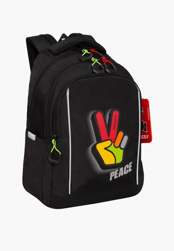 Рюкзак и брелок Grizzly