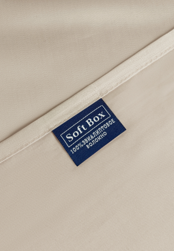 Простыня 2-спальная Soft Box