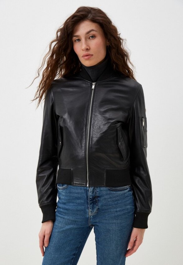 Куртка кожаная Снежная Королева