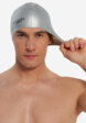 Шапочка для плавания Speedo Plain Flat, Серебряный4  - превью