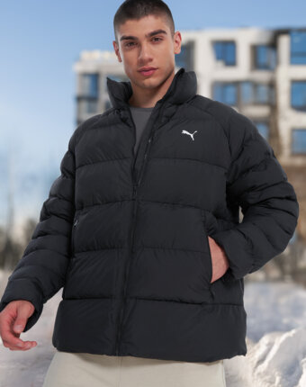 Пуховик мужской PUMA Mono, Черный женщинам