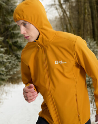 Куртка софтшелл мужская Jack Wolfskin Bornberg, Оранжевый женщинам