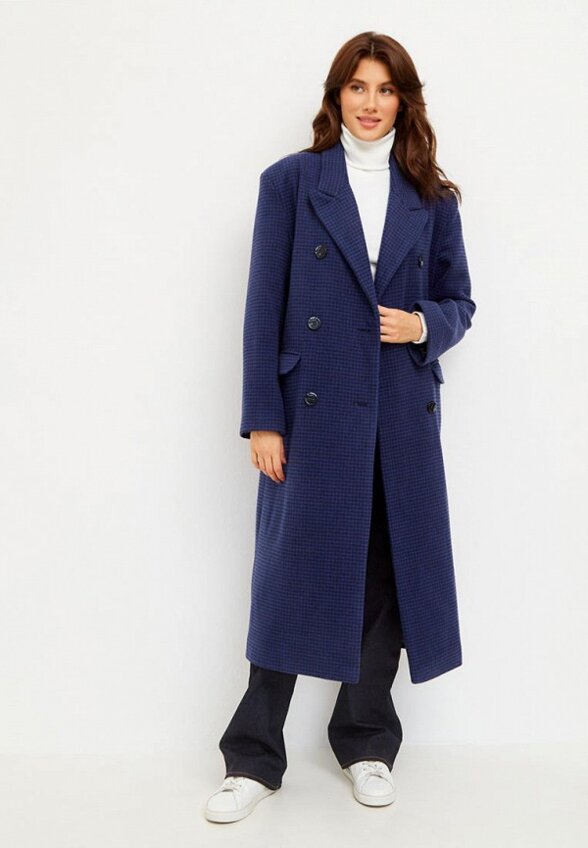 Пальто двубортное Droid&I