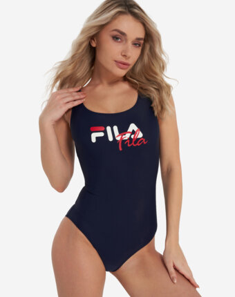 Купальник слитный женский FILA, Синий женщинам