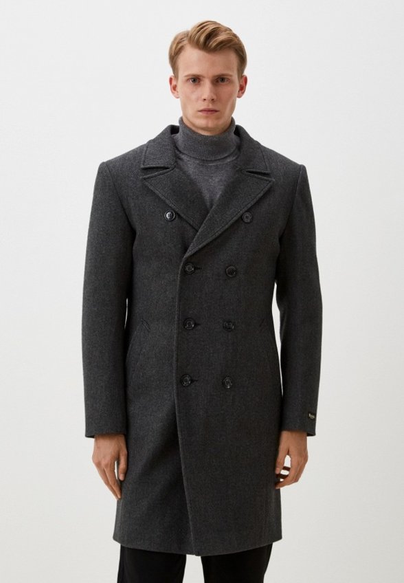 Пальто двубортное Misteks design