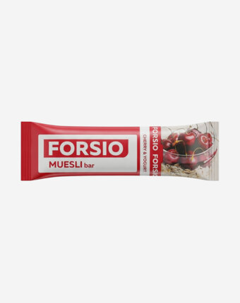 Мюсли Forsio «Вишня» 30 г, Красный женщинам