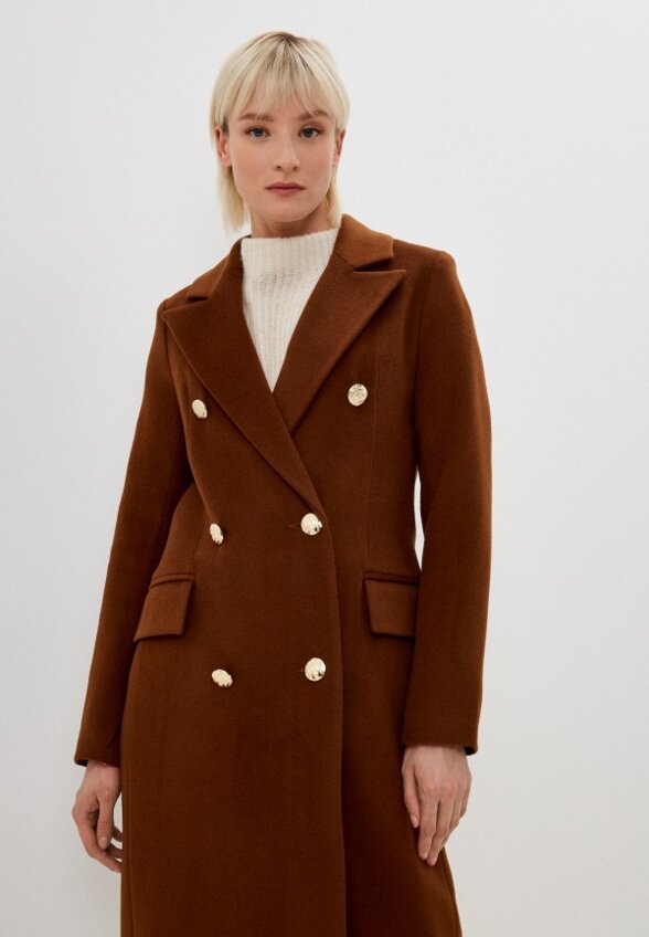 Пальто двубортное UnicoModa