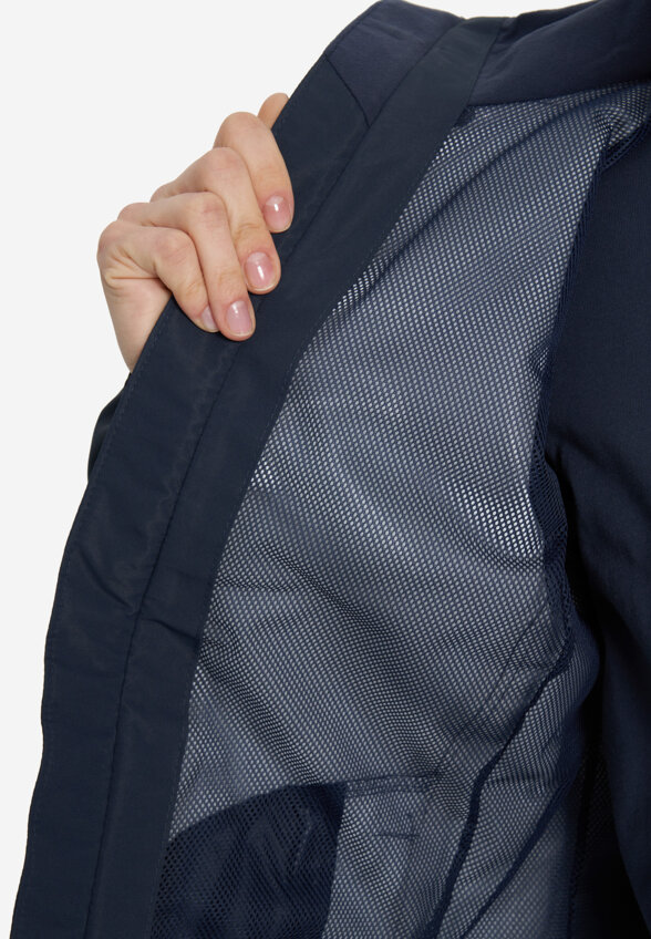 Куртка мембранная женская Jack Wolfskin Stormy Point, Синий
