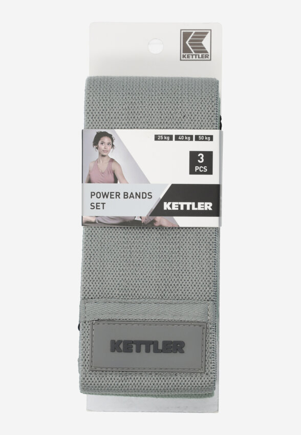 Набор силовых тканевых лент KETTLER, 3 шт, Мультицвет