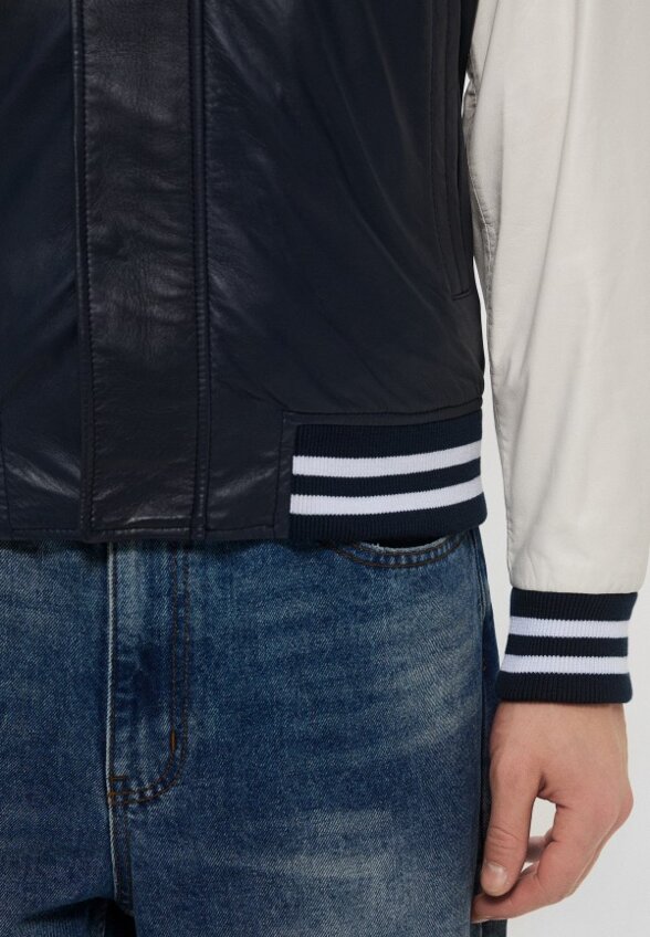 Куртка кожаная Blouson