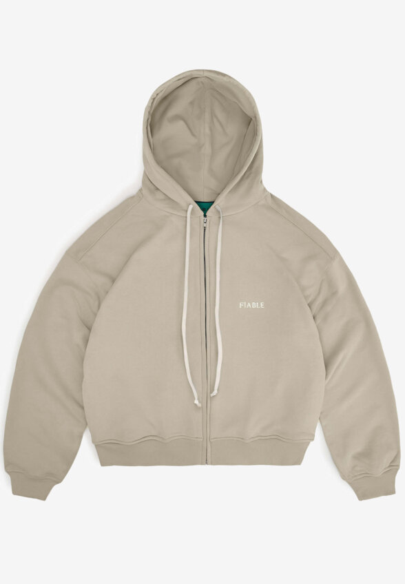 Худи zip Uniform Beige Calf FABLE