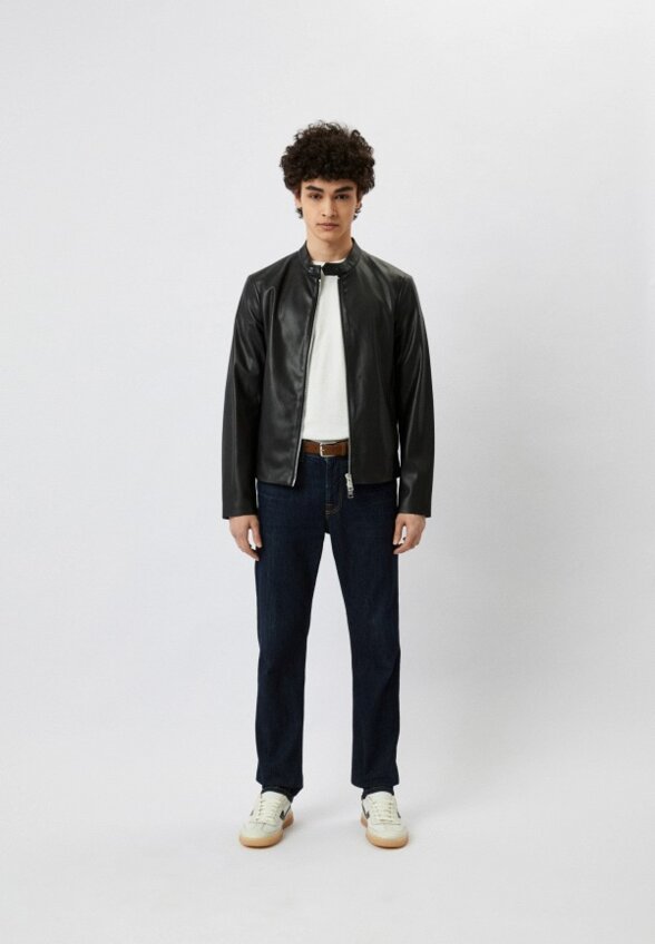 Куртка кожаная Armani Exchange