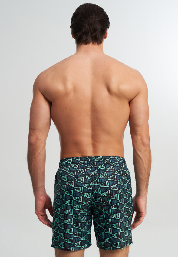 Шорты плавательные мужские PUMA Swim, Зеленый