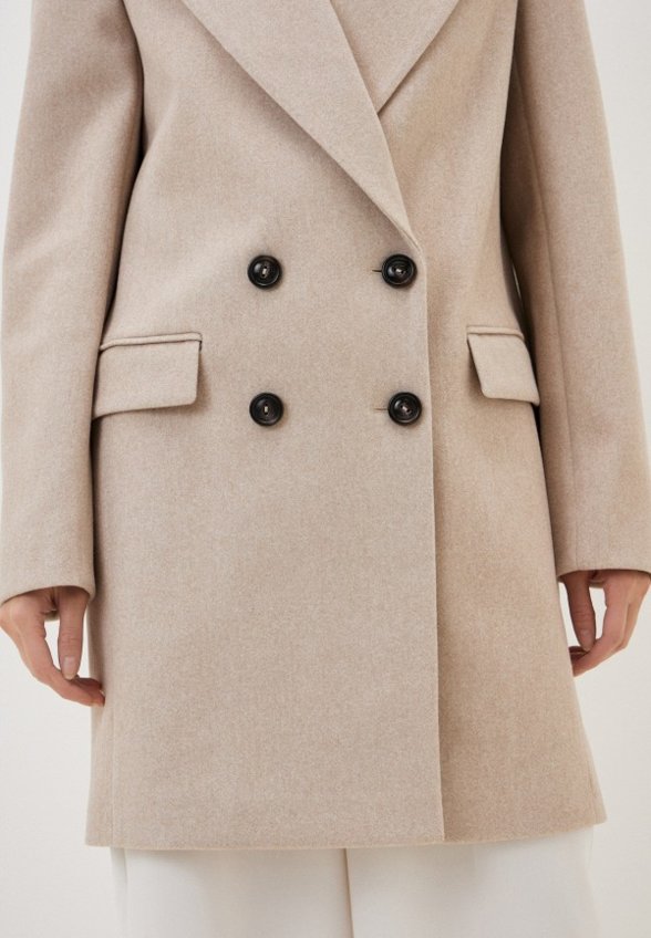 Пальто двубортное Almarosa