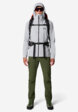 Куртка софтшелл мужская Mountain Hardwear Chockstone Alpine Lt Hooded Jacket, Серый7  - превью