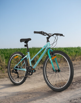 Велосипед для девочек Denton Shine 1.0 24", Голубой женщинам