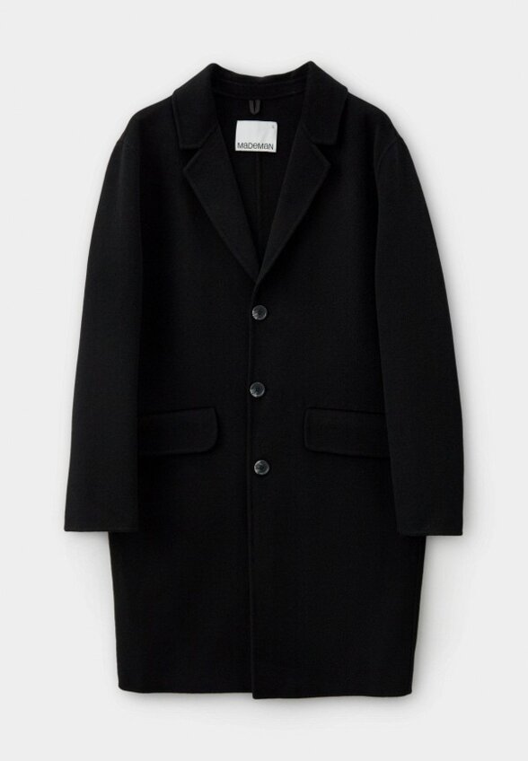 Пальто однобортное Mademan
