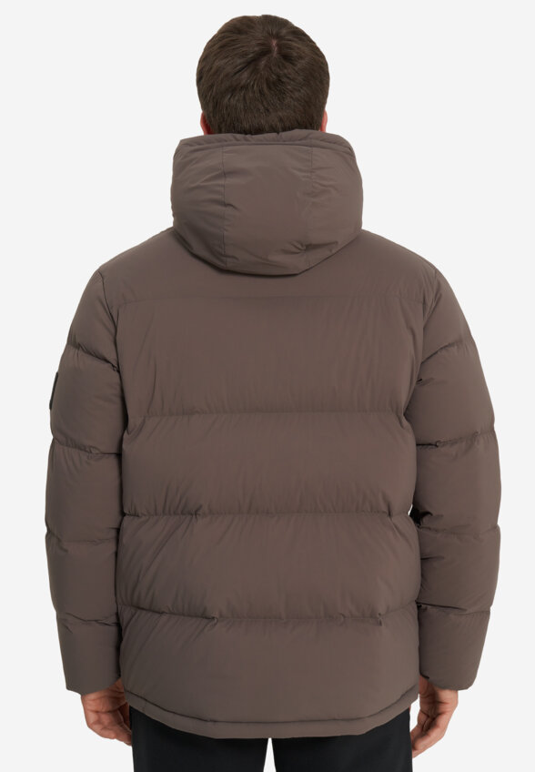 Пуховик мужской Jack Wolfskin Roemertor, Коричневый