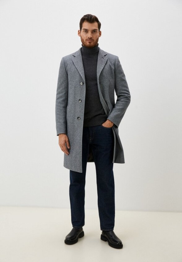 Пальто однобортное Berkytt