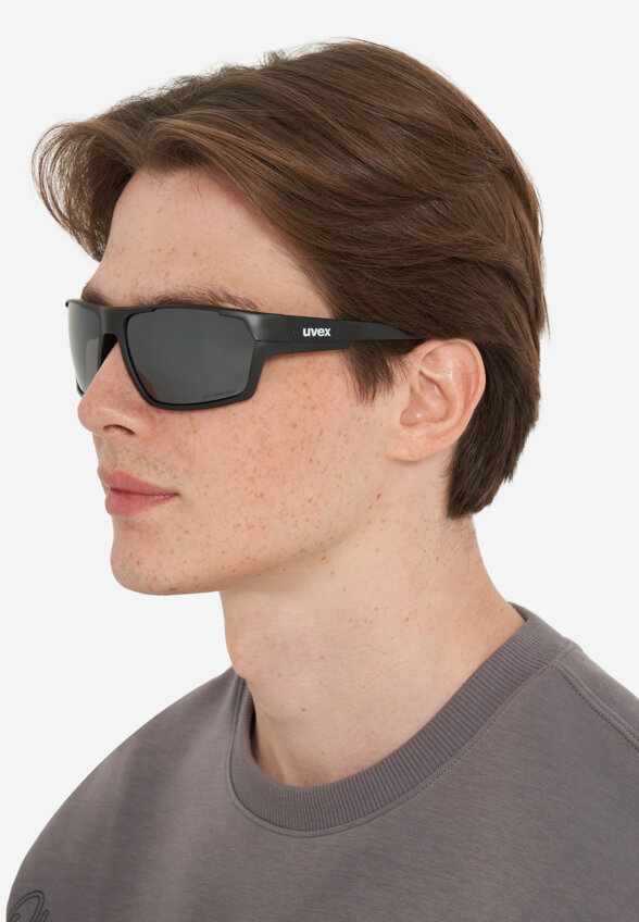 Солнцезащитные очки Uvex Sportstyle 233 P, Черный