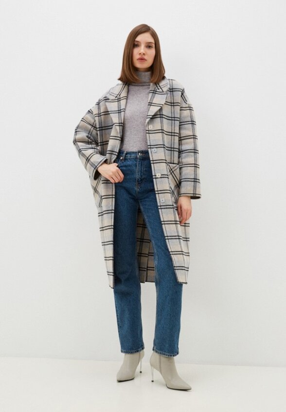 Пальто однобортное Voluminous