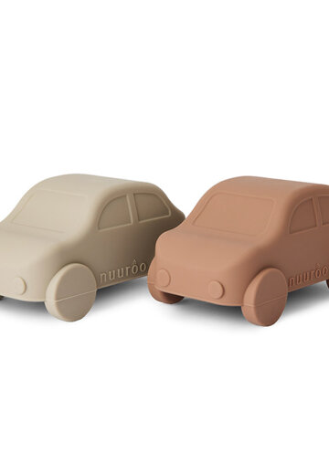 Набор машинок нууру (nuuroo), 2 шт, бежевый микс