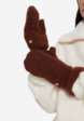 Варежки женские Sensana, Коричневый1  - превью