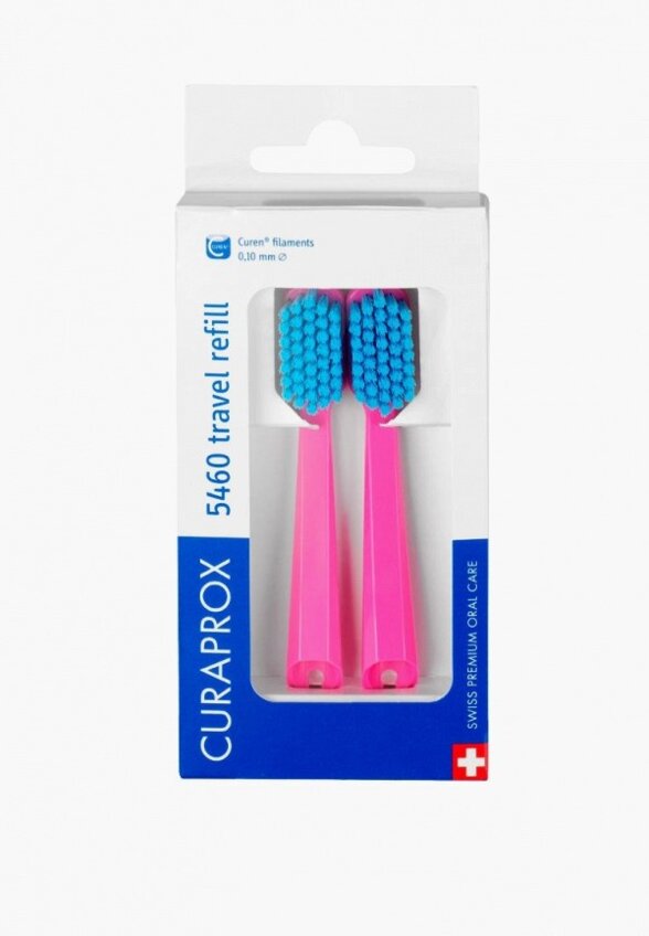 Комплект насадок для зубной щетки Curaprox