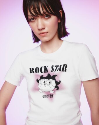 Футболка с принтом SELA Young x Смешарики женщинам