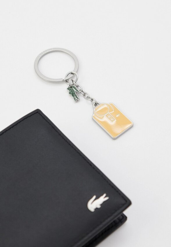 Кошелек и брелок Lacoste