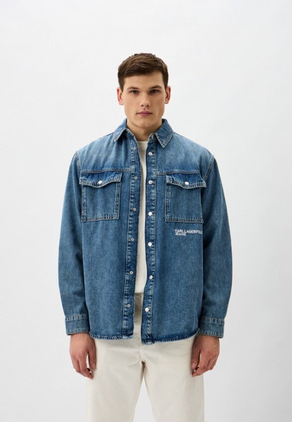 Рубашка джинсовая Karl Lagerfeld Jeans