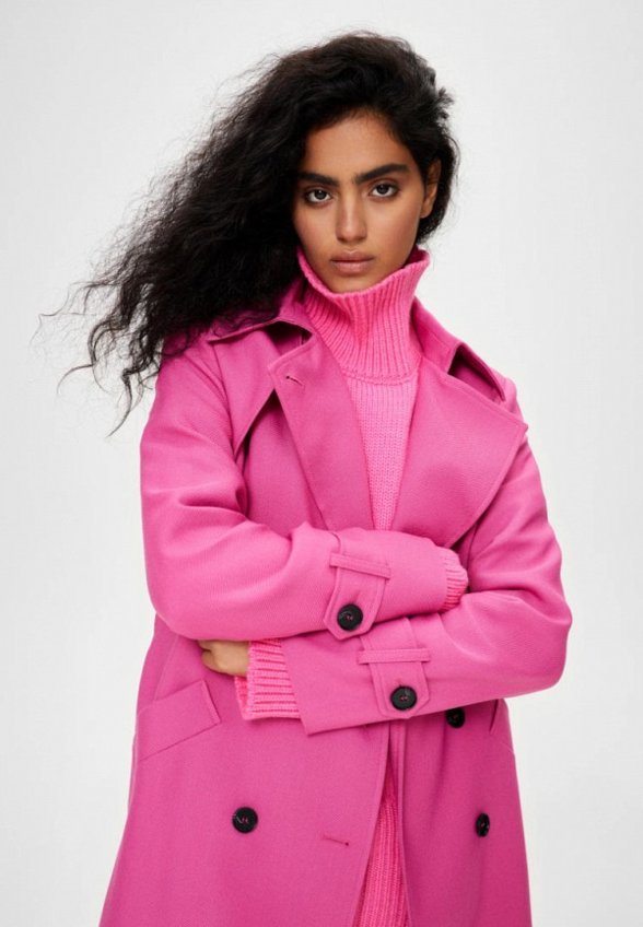 Пальто двубортное SashaOstrov